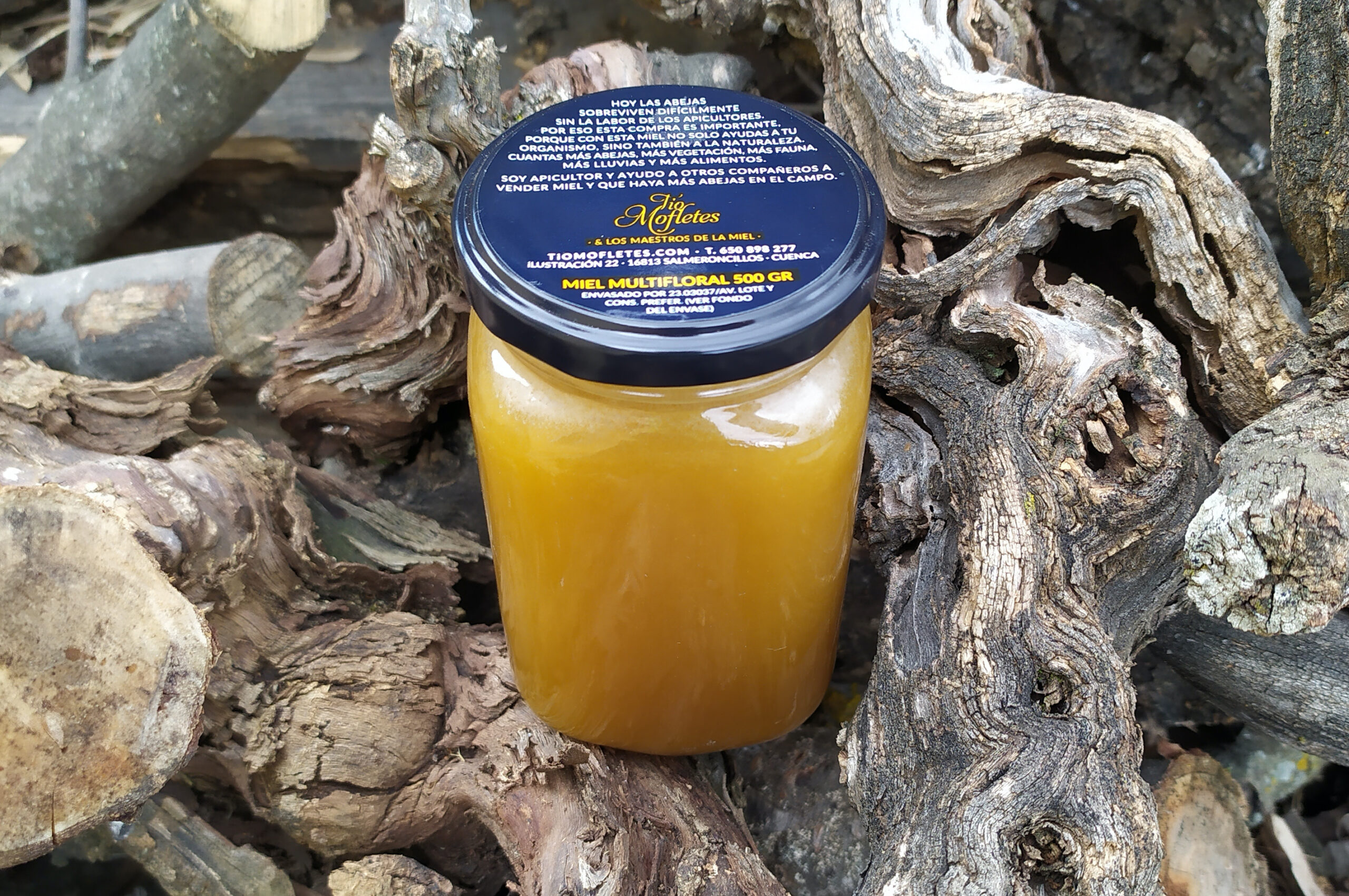 Miel tio mofletes vegetalier